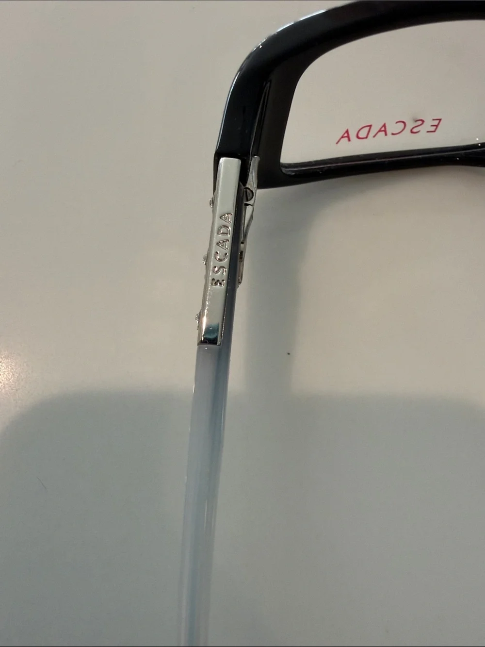 Escada Black Rectangular Glasses-made in Italy